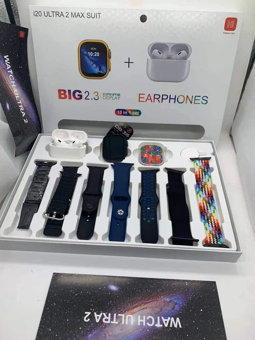 10 in 1 Ultra Watch with Airpods