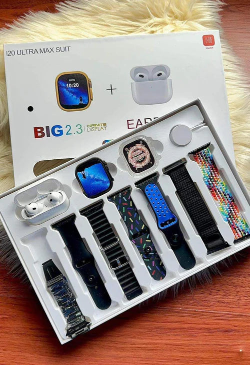 10 in 1 Ultra Watch with Airpods